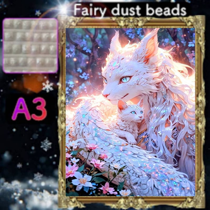 NEW!『フェアリーダストビーズ』(A3サイズ)fairydust555 NEW!『フェアリーダストビーズ』(A3サイズ)fairydust555
