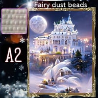 NEW！『フェアリーダストビーズ』（A2サイズ）fairydustZG-430　ダイヤモンドアート