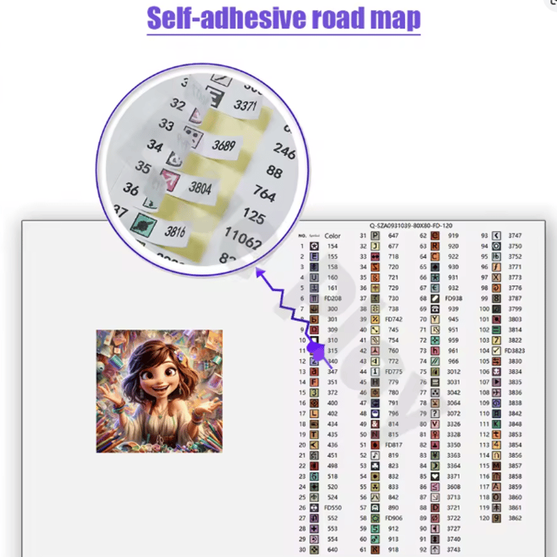 120色オーダーメイド（A2サイズのみ）本文要チェック！ | ダイヤモンド