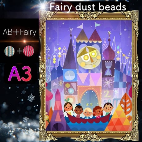 AB＋fairy入り！（A3サイズ）AB＋faiy113ダイヤモンドアート