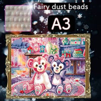 NEW！『フェアリーダストビーズ』（A3サイズ）fairydustZG787　ダイヤモンドアート