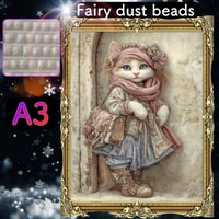 NEW！『フェアリーダストビーズ』（A3サイズ）fairydustZG-518ダイヤモンドアート
