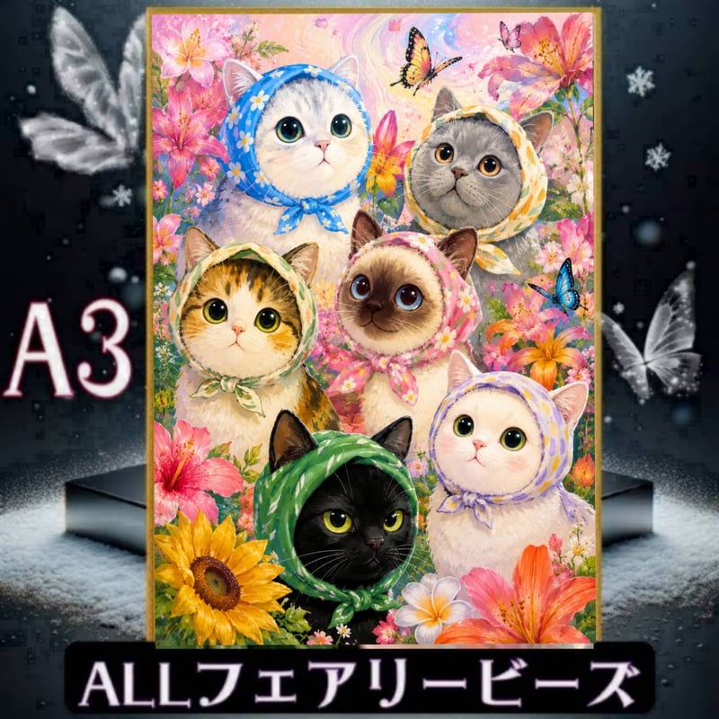 ✨遂に登場！『全色！フェアリーダストビーズ』（A3サイズ