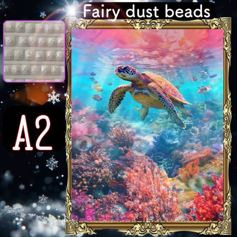 NEW！『フェアリーダストビーズ』（A2サイズ）fairydustZG-38