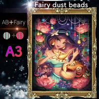 AB＋fairy入り！（A3サイズ）AB＋faiy16ダイヤモンドアート