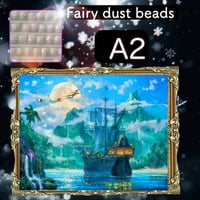 NEW！『フェアリーダストビーズ』（A2サイズ）fairydustZG-429　ダイヤモンドアート