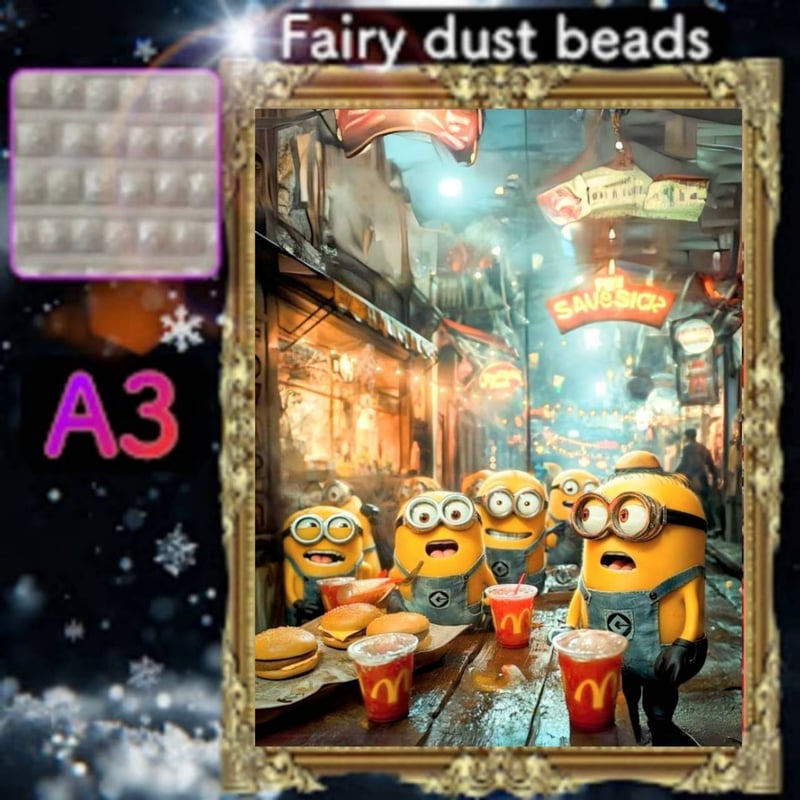 NEW!『フェアリーダストビーズ』(A3サイズ)fairydustZG200 NEW!『フェアリーダストビーズ』(A3サイズ)fairydustZG200
