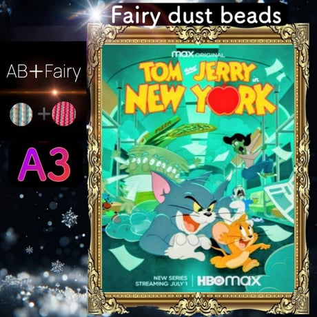 AB＋fairy入り！（A3サイズ）AB＋faiy20イヤモンドアート