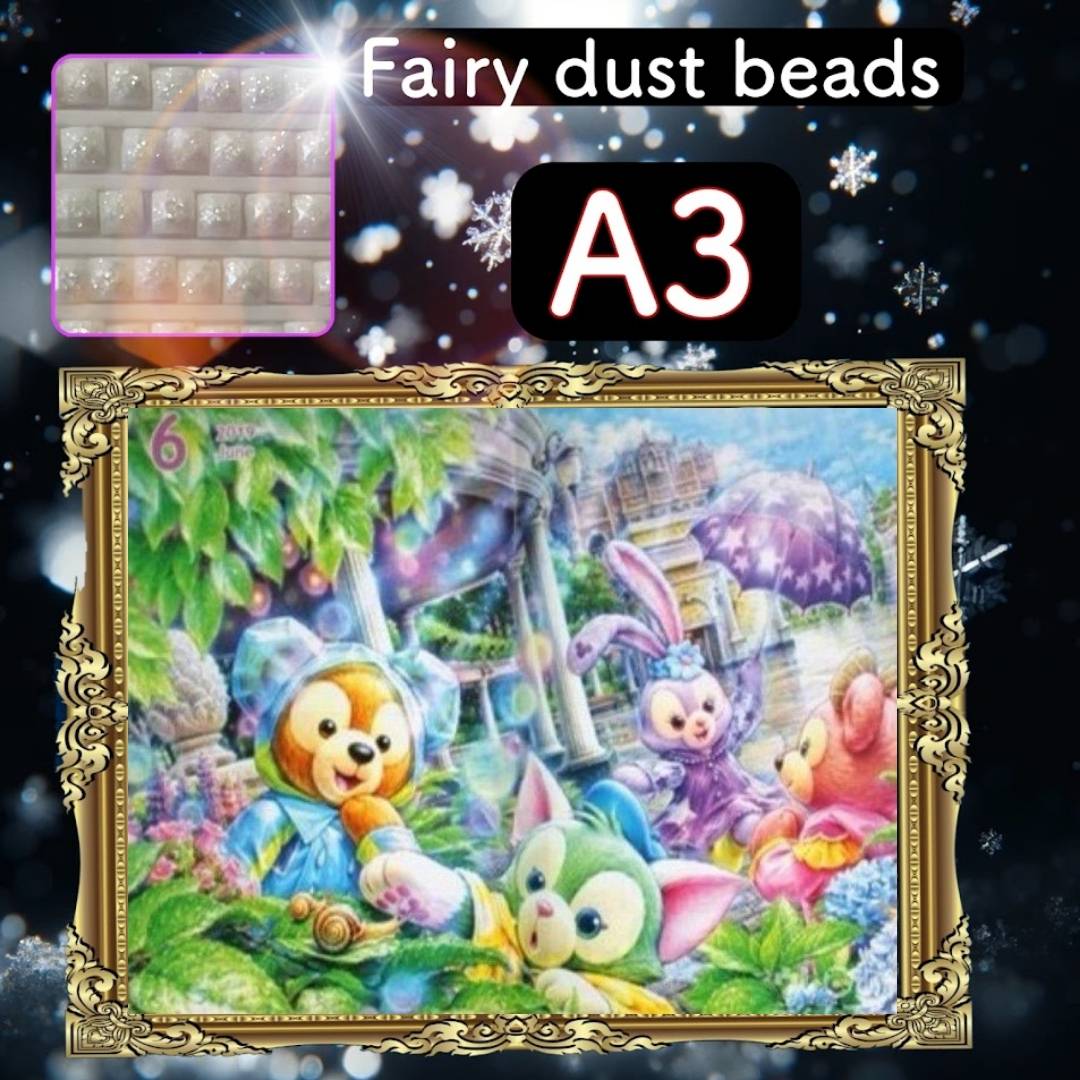 NEW！『フェアリーダストビーズ』（A3サイズ）fairydustZG29