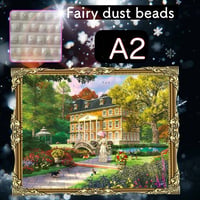 NEW！『フェアリーダストビーズ』（A2サイズ）fairydustZG-124ダイヤモンドアート