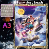 【フェアリーダストビーズ入り】なつ　ダイヤモンドアート　オーダーメイド フェアリーダストビーズ入り】なつ ダイヤモンドアート オーダー