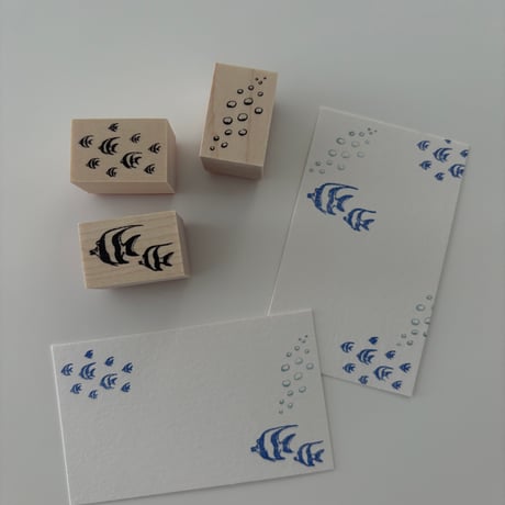 659】ラバースタンプ 丸窓のブラウニーズ 659】ラバースタンプ