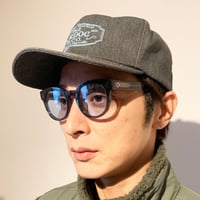 OMAE MOTORS  / "EYE WEAR 002"  （クリアグレーフレーム/ライトブルーレンズ）