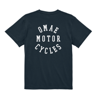 OMAE MOTORS  / "OMAE MOTOR CYCLES"T-SHIRT(SLATE)