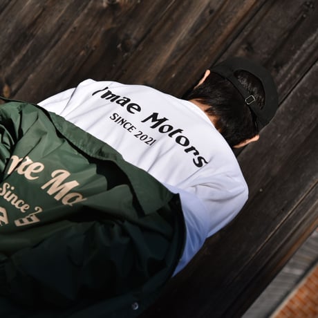 OMAE MOTORS  / "L/S T-SHIRT"(WHITE)