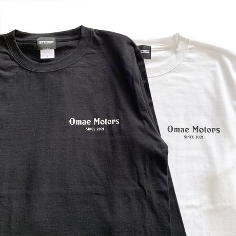 OMAE MOTORS  / "L/S T-SHIRT"(WHITE)