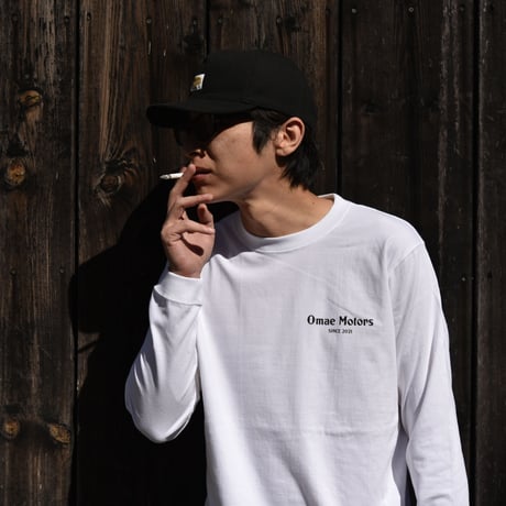 OMAE MOTORS  / "L/S T-SHIRT"(WHITE)