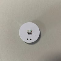 コイン電池ホルダー LED・スライドスイッチ付　約直径18mm×厚さ5mm　CR927用　同色2個セット