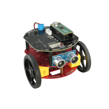 【電子工作＆プログラミング講座セット】ロボットカー（ARE-CAR-2W）工作キット＋オンライン講座（全6回）