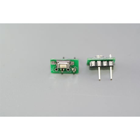 Raspberry Pi Pico（ピンヘッダー実装済）+ リセットスイッチ付き