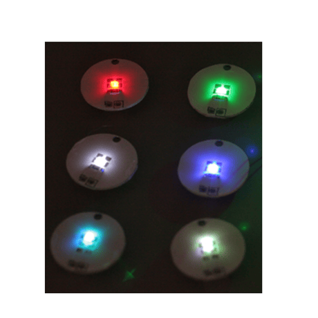 コイン電池ホルダー LED付　CR1225用　同色2個セット