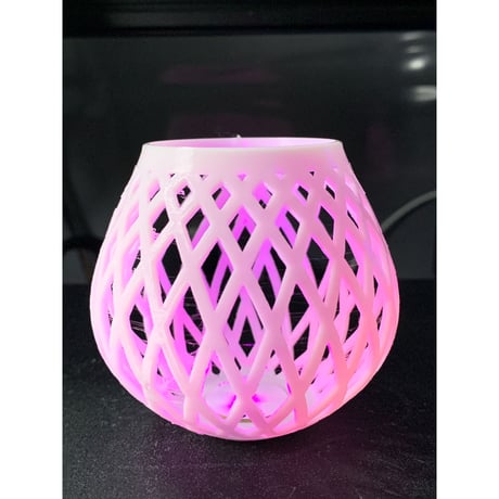コイン電池ホルダー LED・スライドスイッチ付　約直径20mm×厚さ5mm　CR1225用　同色2個セット