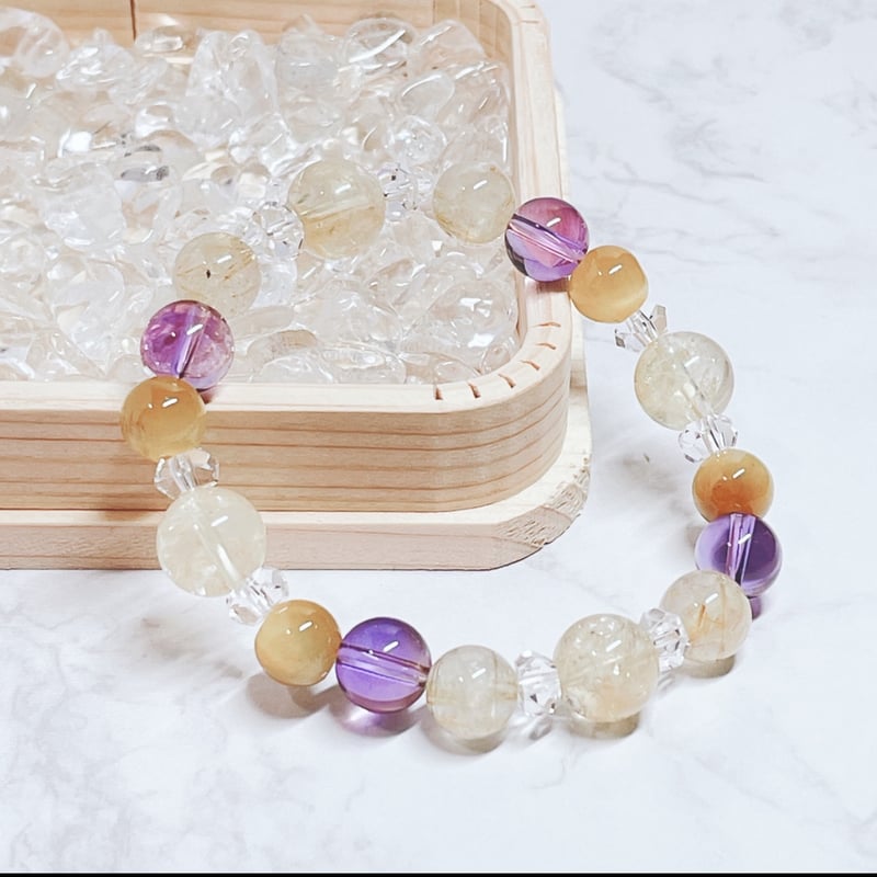 さ*か様 金運 仕事運 引き寄せ タイチンルチルクォーツ ドリーム