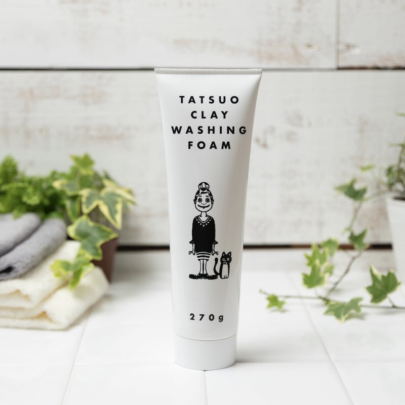 タツオ クレイウォッシングフォーム 270g | 上村商店 online shop