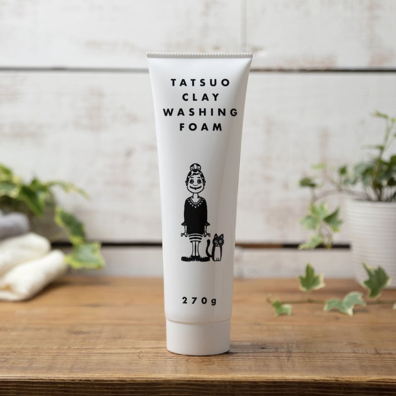 タツオ クレイウォッシングフォーム 270g | 上村商店 online shop