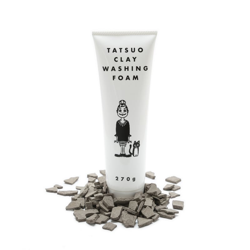 タツオ クレイウォッシングフォーム 270g | 上村商店 online shop