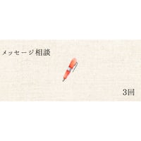メッセージ相談（3回往復）