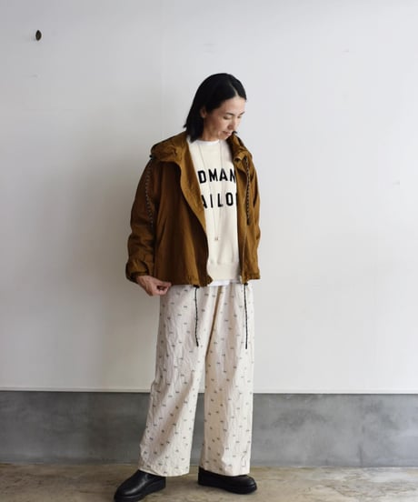 R&D.M.CO/GARMENT DYE ZIP HOODIE