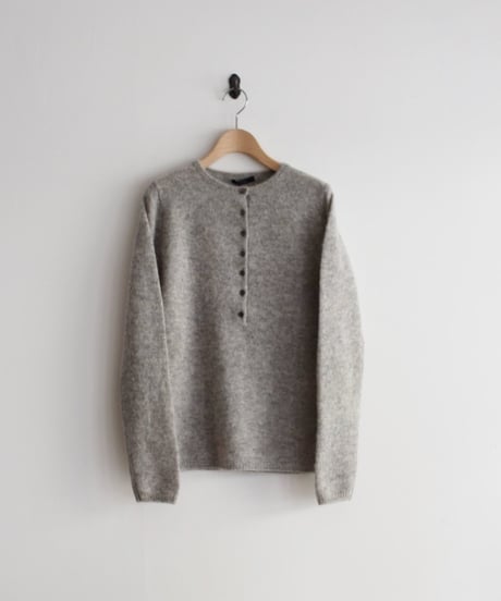 YLE'VE/FAIRY ALPAC KNI HENLY NECK