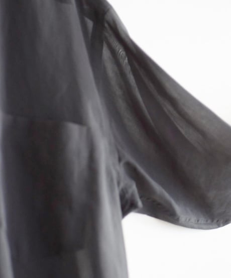 YLEVE / COTTON VOILE LAWN LONG SLEEVE SHIRT