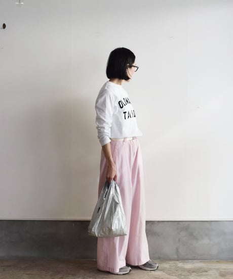 MEYAME/SIDE LINE WIDE PANTS