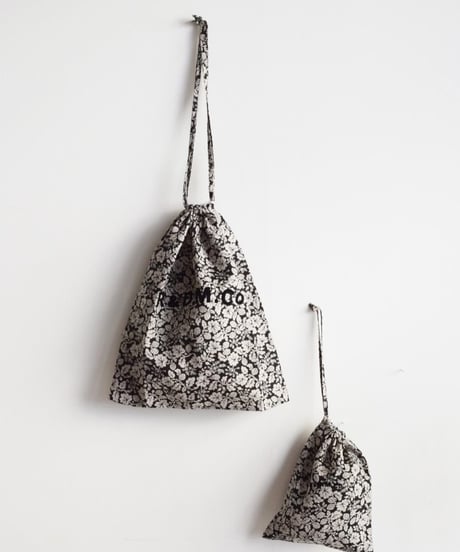 R&D.M.CO/WILD BERRY DRAWSTRING BAG