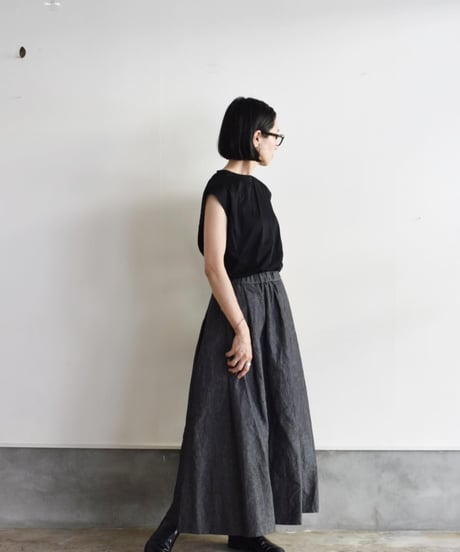 R&D.M.CO/C.C/H TUCK LONG SKIRT