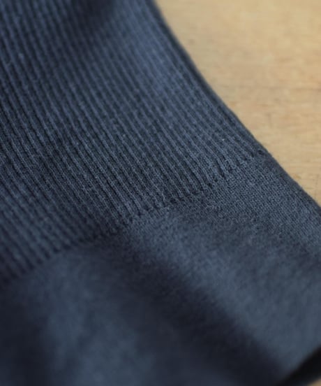 R&D.M.CO/RIB KNIT&SEW HALF SLEEVE