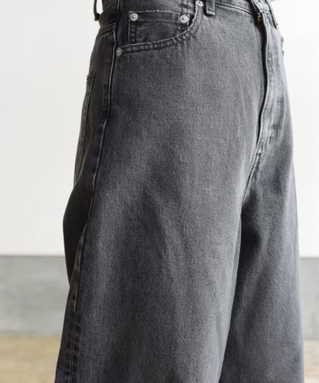 YLEVE/DENIM HIGH  WAIST WIDE