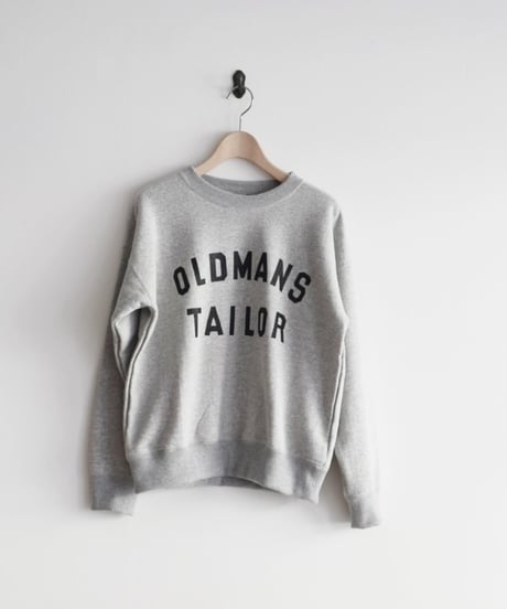 OLDMANSTAILOR/OMT RUBBER PRINT CREW SWEAT