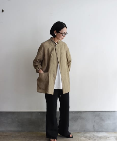 YLEVE/LINEN POPLIN JK
