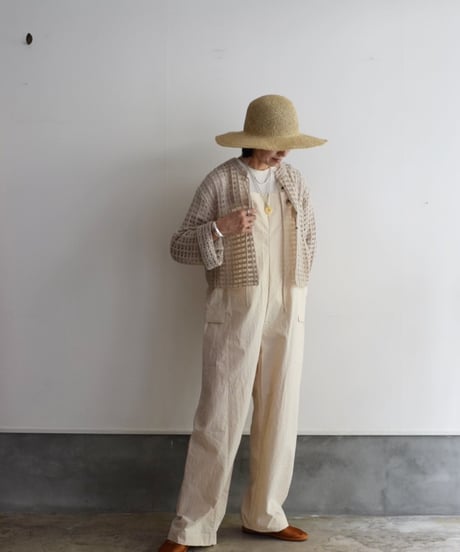 JOICEADDED/TRIANGLE PATTERN KNIT CARDIGAN