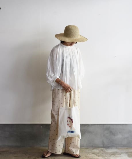 R＆D.M.CO/GARMENT DYE GATHER SMOCK