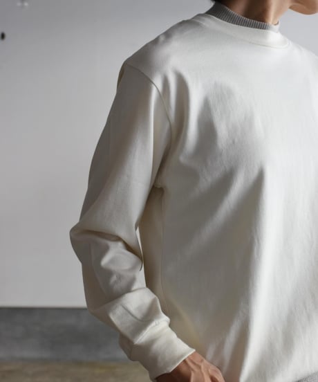 LIFiLL/COTTONY   SWEAT LONG SLEEVE TEE