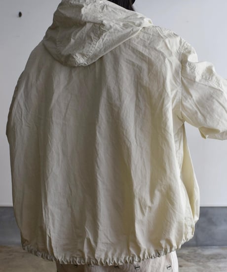 R&D.M.CO/GARMENT DYE ZIP HOODIE