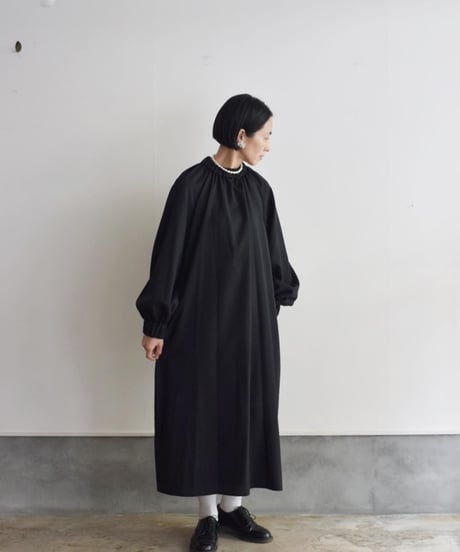 R&D.M.CO/HIGNECK RAGRAN DRESS