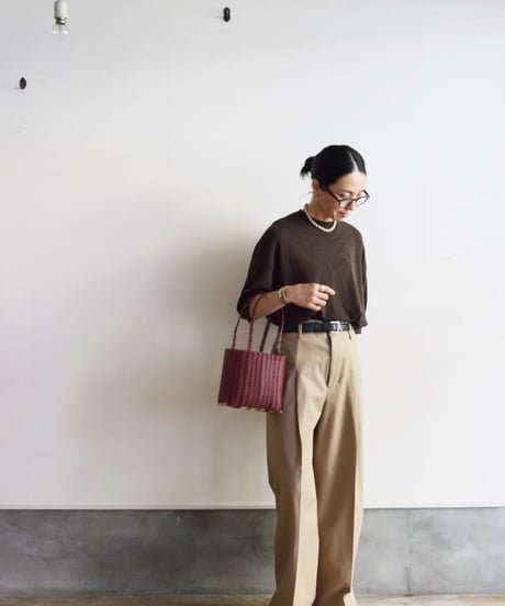MEYAME/COTTON KNIT TEＥ