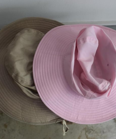 R&D.M.CO/LINEN TAFFETA ADVENTURE HAT