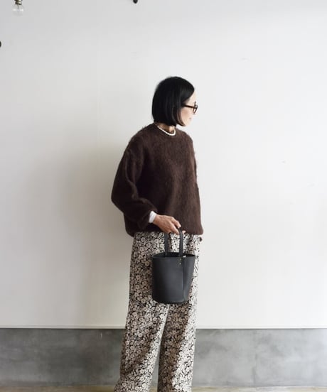 R&D.M.CO/WILD BERRY RELAXED GUM PANTS