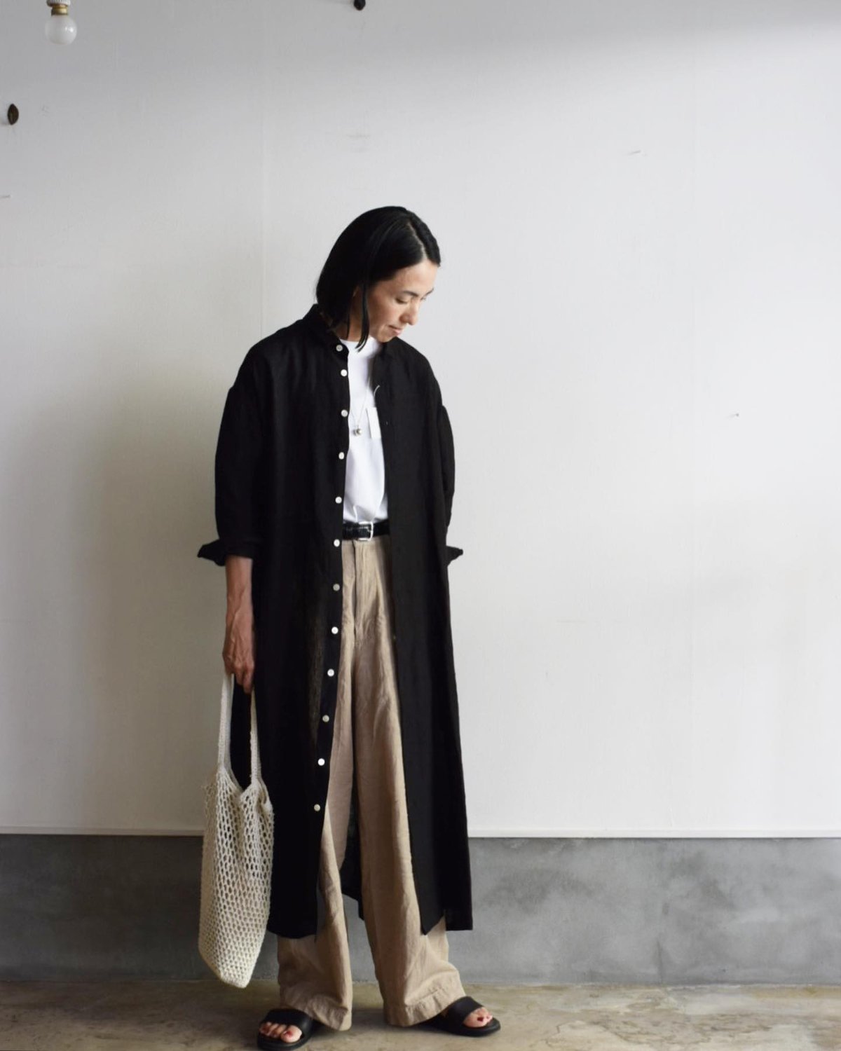 R&D.M.CO/DENSELY LINEN LONGSHIRT | ALCOT